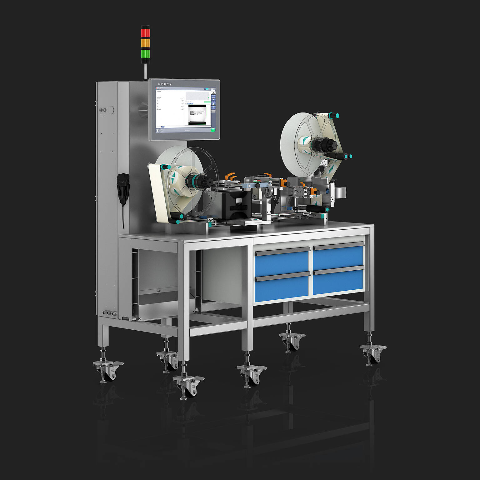 Serialization Pharma TQS-LI left view