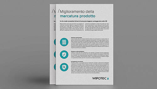 Flyer: Miglioramento della marcatura prodotto