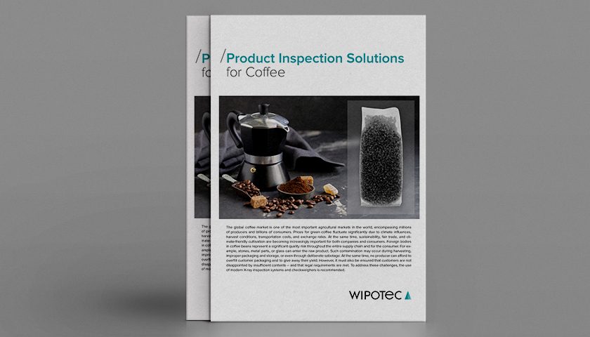 Product Inspection Solutions for Coffee Product Inspection Solutions for Coffee