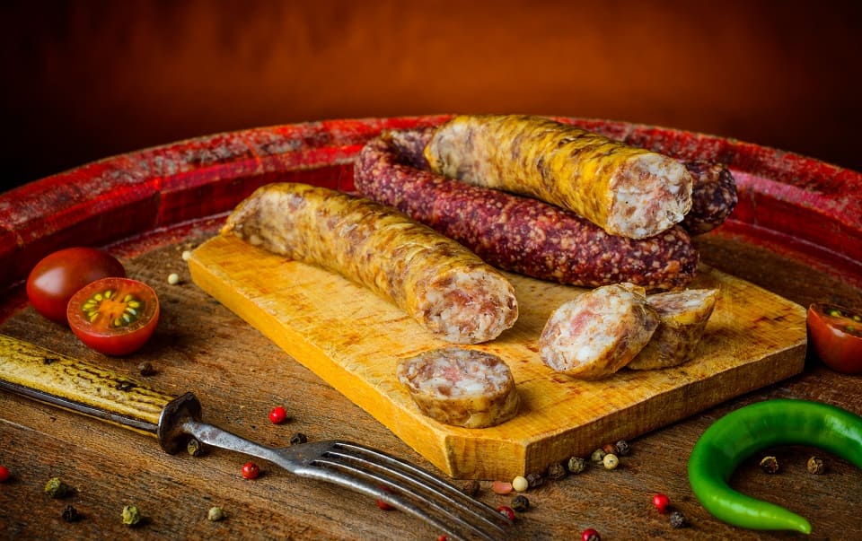 Produktinspektion bei Wurst Produktinspektion bei Wurst