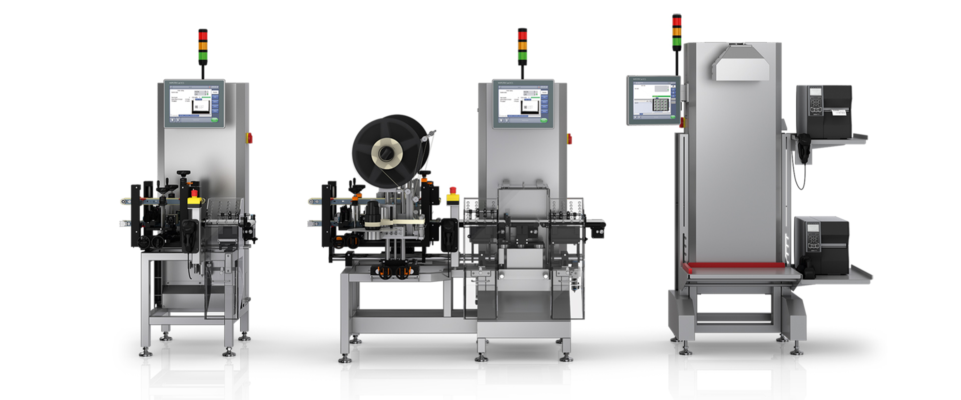 TQS machine portfolio for baby food serialisation